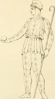 An illustration from Costume of the ancients (1812)