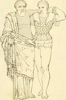 An illustration from Costume of the ancients (1812)