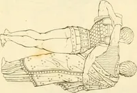 An illustration from Costume of the ancients (1812)