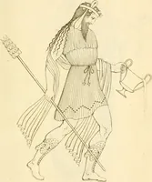 An illustration from Costume of the ancients (1812)