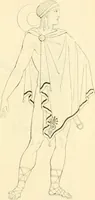 An illustration from Costume of the ancients (1812)