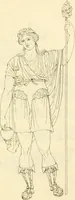 An illustration from Costume of the ancients (1812)