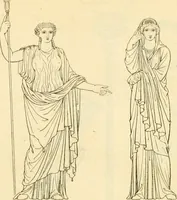 An illustration from Costume of the ancients (1812)