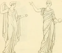 An illustration from Costume of the ancients (1812)