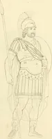 An illustration from Costume of the ancients (1812)