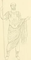 An illustration from Costume of the ancients (1812)