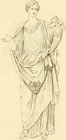 An illustration from Costume of the ancients (1812)