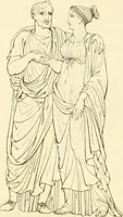 An illustration from Costume of the ancients (1812)