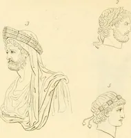 An illustration from Costume of the ancients (1812)