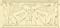 An illustration from Costume of the ancients (1812)