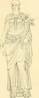 An illustration from Costume of the ancients (1812)