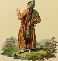 An illustration from Costume of the Russian empire : illustrated by upwards of seventy richly coloured engravings .. (1811)