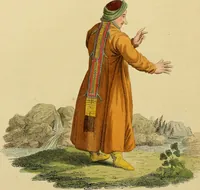 An illustration from Costume of the Russian empire : illustrated by upwards of seventy richly coloured engravings .. (1811)
