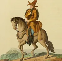 An illustration from Costume of the Russian empire : illustrated by upwards of seventy richly coloured engravings .. (1811)