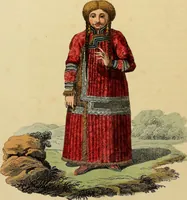 An illustration from Costume of the Russian empire : illustrated by upwards of seventy richly coloured engravings .. (1811)
