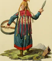 An illustration from Costume of the Russian empire : illustrated by upwards of seventy richly coloured engravings .. (1811)