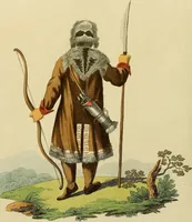 An illustration from Costume of the Russian empire : illustrated by upwards of seventy richly coloured engravings .. (1811)