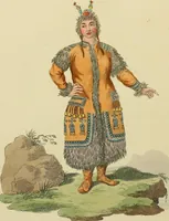 An illustration from Costume of the Russian empire : illustrated by upwards of seventy richly coloured engravings .. (1811)