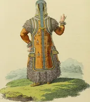 An illustration from Costume of the Russian empire : illustrated by upwards of seventy richly coloured engravings .. (1811)