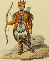 An illustration from Costume of the Russian empire : illustrated by upwards of seventy richly coloured engravings .. (1811)