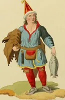 An illustration from Costume of the Russian empire : illustrated by upwards of seventy richly coloured engravings .. (1811)