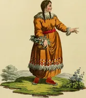 An illustration from Costume of the Russian empire : illustrated by upwards of seventy richly coloured engravings .. (1811)