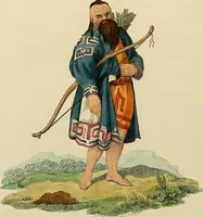An illustration from Costume of the Russian empire : illustrated by upwards of seventy richly coloured engravings .. (1811)
