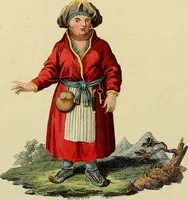 An illustration from Costume of the Russian empire : illustrated by upwards of seventy richly coloured engravings .. (1811)