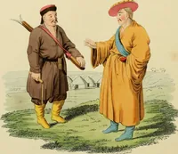 An illustration from Costume of the Russian empire : illustrated by upwards of seventy richly coloured engravings .. (1811)