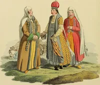 An illustration from Costume of the Russian empire : illustrated by upwards of seventy richly coloured engravings .. (1811)