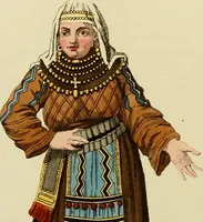 An illustration from Costume of the Russian empire : illustrated by upwards of seventy richly coloured engravings .. (1811)