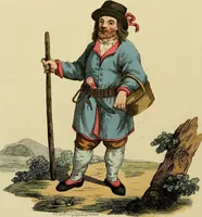 An illustration from Costume of the Russian empire : illustrated by upwards of seventy richly coloured engravings .. (1811)