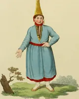 An illustration from Costume of the Russian empire : illustrated by upwards of seventy richly coloured engravings .. (1811)