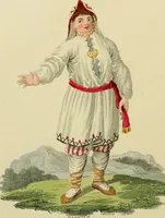 An illustration from Costume of the Russian empire : illustrated by upwards of seventy richly coloured engravings .. (1811)