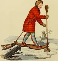 An illustration from Costume of the Russian empire : illustrated by upwards of seventy richly coloured engravings .. (1811)