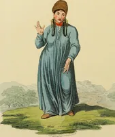 An illustration from Costume of the Russian empire : illustrated by upwards of seventy richly coloured engravings .. (1811)