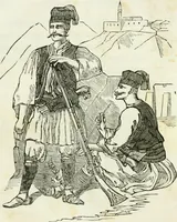 An illustration from Costumes of Europe: with descriptions of the people, manners, and customs (1852)