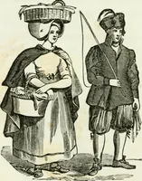 An illustration from Costumes of Europe: with descriptions of the people, manners, and customs (1852)