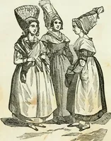 An illustration from Costumes of Europe: with descriptions of the people, manners, and customs (1852)