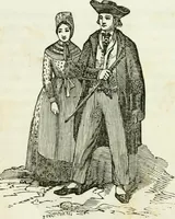 An illustration from Costumes of Europe: with descriptions of the people, manners, and customs (1852)