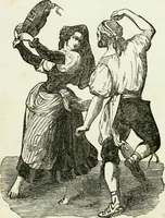 An illustration from Costumes of Europe: with descriptions of the people, manners, and customs (1852)