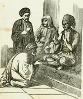 An illustration from Costumes of Europe: with descriptions of the people, manners, and customs (1852)