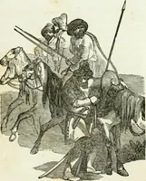 An illustration from Costumes of Europe: with descriptions of the people, manners, and customs (1852)