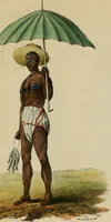 An illustration from [Costumes on the western coast of Africa (1830)