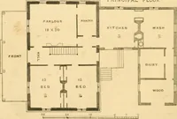 An illustration from Cottage residences : or, A series of designs for rural cottages and cottage villas, and their gardens and grounds ; adapted to North America (1847)