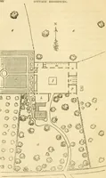 An illustration from Cottage residences : or, A series of designs for rural cottages and cottage villas, and their gardens and grounds ; adapted to North America (1847)