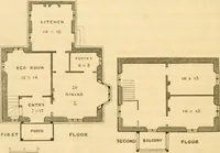 An illustration from Cottage residences : or, A series of designs for rural cottages and cottage villas, and their gardens and grounds ; adapted to North America (1847)