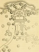 An illustration from Cottage residences : or, A series of designs for rural cottages and cottage villas, and their gardens and grounds ; adapted to North America (1847)
