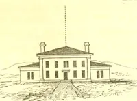An illustration from Cottage residences : or, A series of designs for rural cottages and cottage villas, and their gardens and grounds ; adapted to North America (1847)