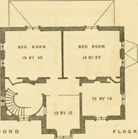 An illustration from Cottage residences : or, A series of designs for rural cottages and cottage villas, and their gardens and grounds ; adapted to North America (1847)